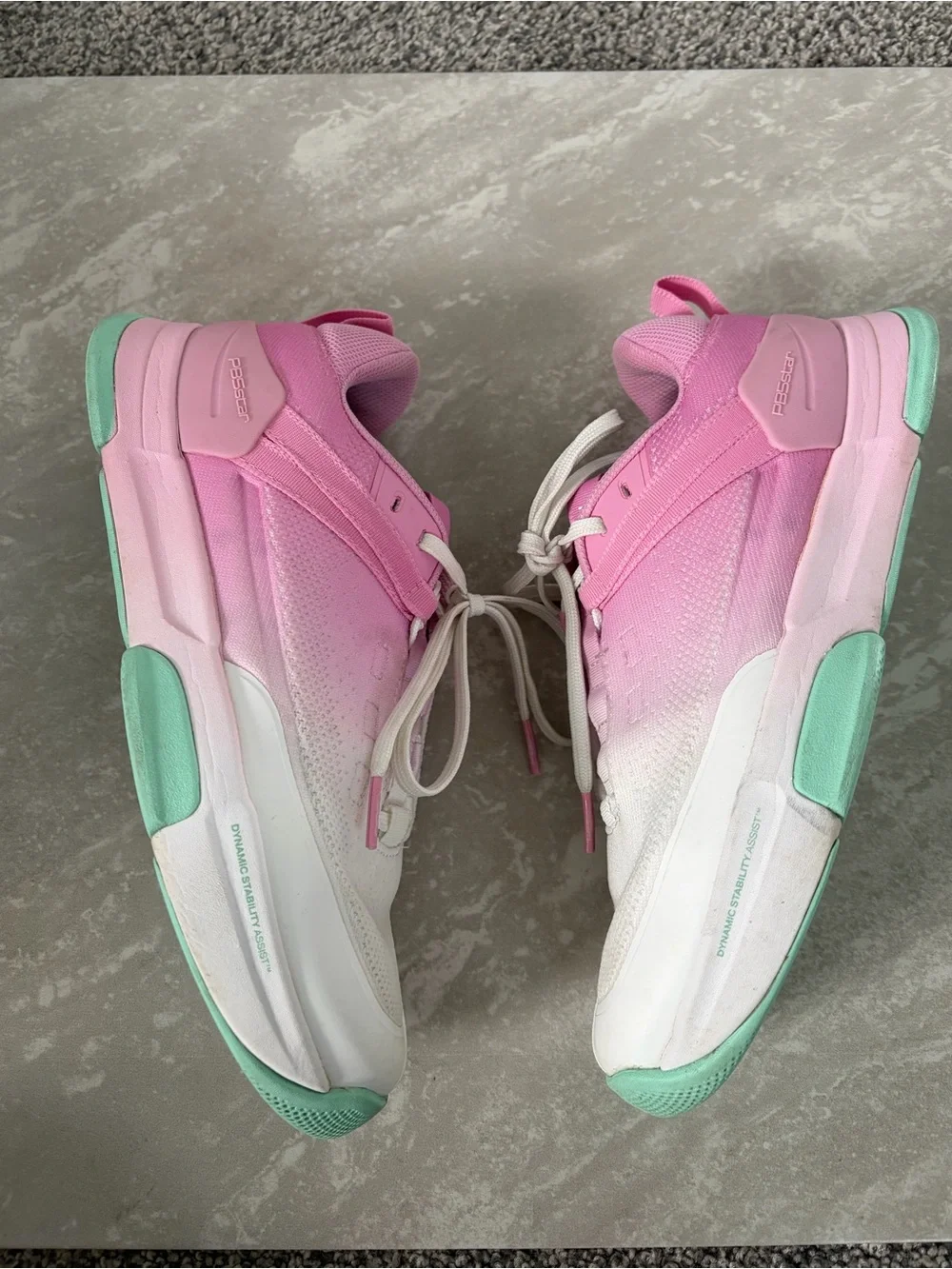 PB5Star Women's Pickleball Court Shoes, PB5 Court2 | Pink Multi- Women’s 7.5
